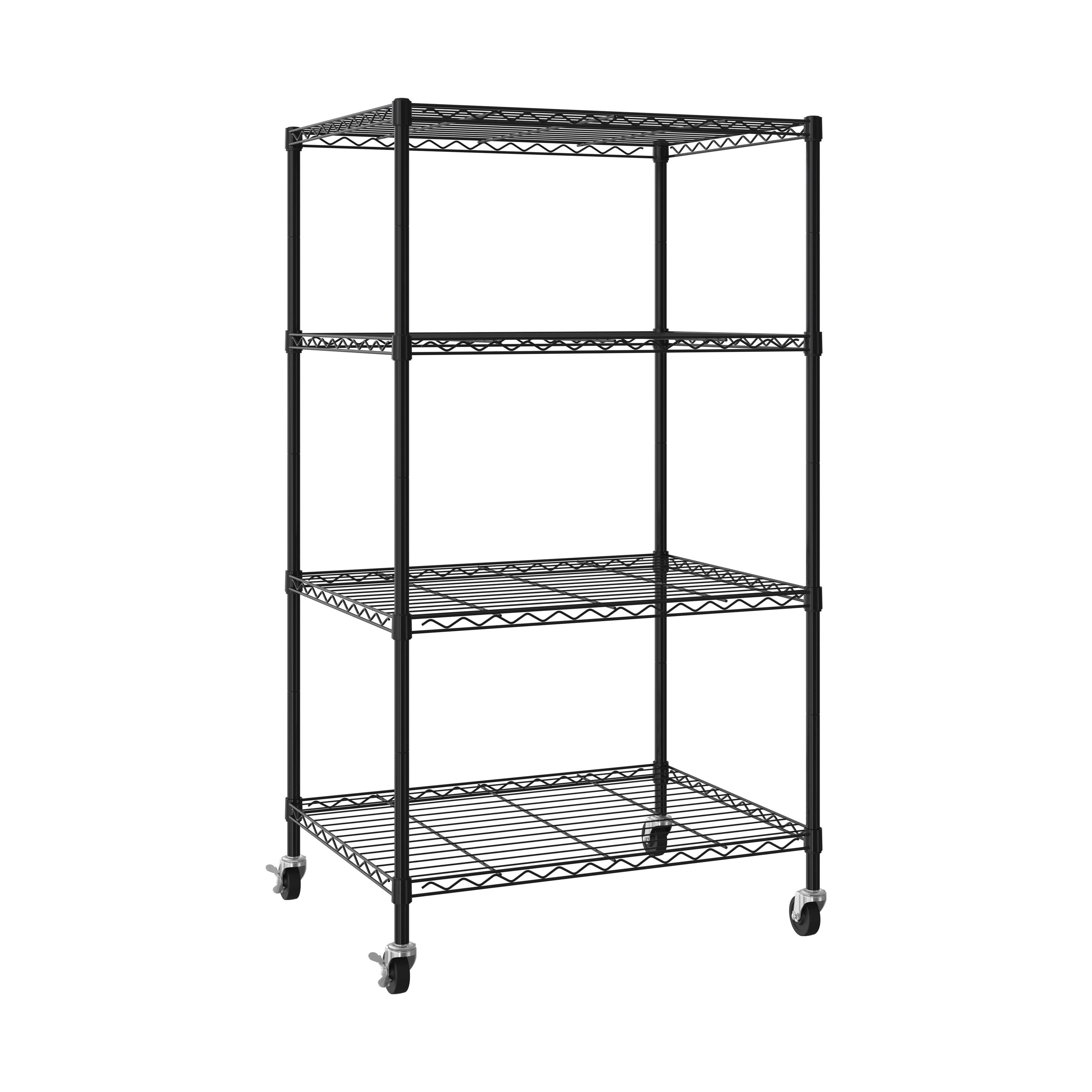 Seville Classics UltraDurable scaffale metallo 4 ripiani 63x84 cm