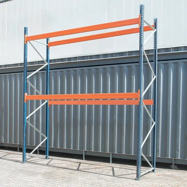Mecalux 0+2 scaffale portapallet H400 L377 cm 12 posti