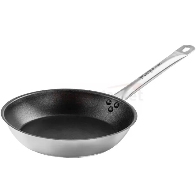 Mega-M Padella antiaderente acciaio inox 26 cm induzione
