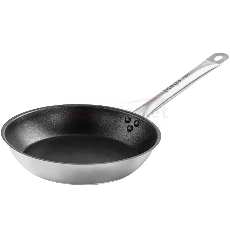 Mega-M Padella antiaderente acciaio inox 26 cm induzione