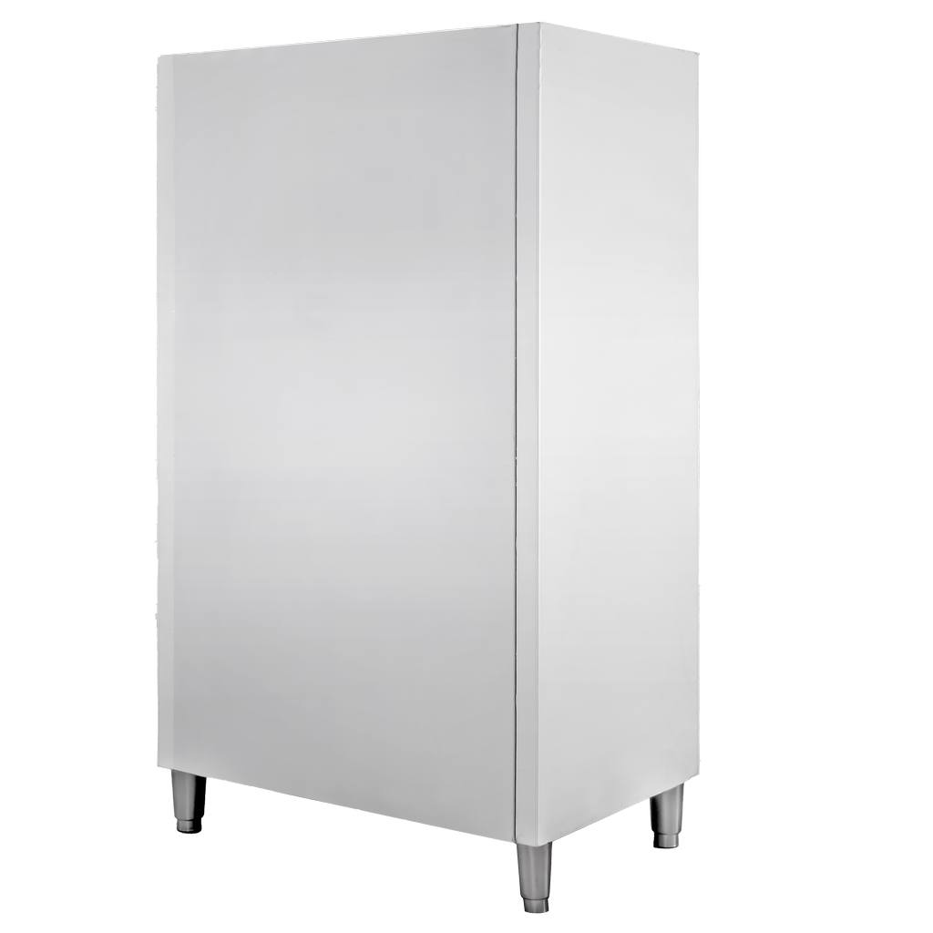 Mega-M 100x50x180 cm armadio gastronomico inox 2 ante