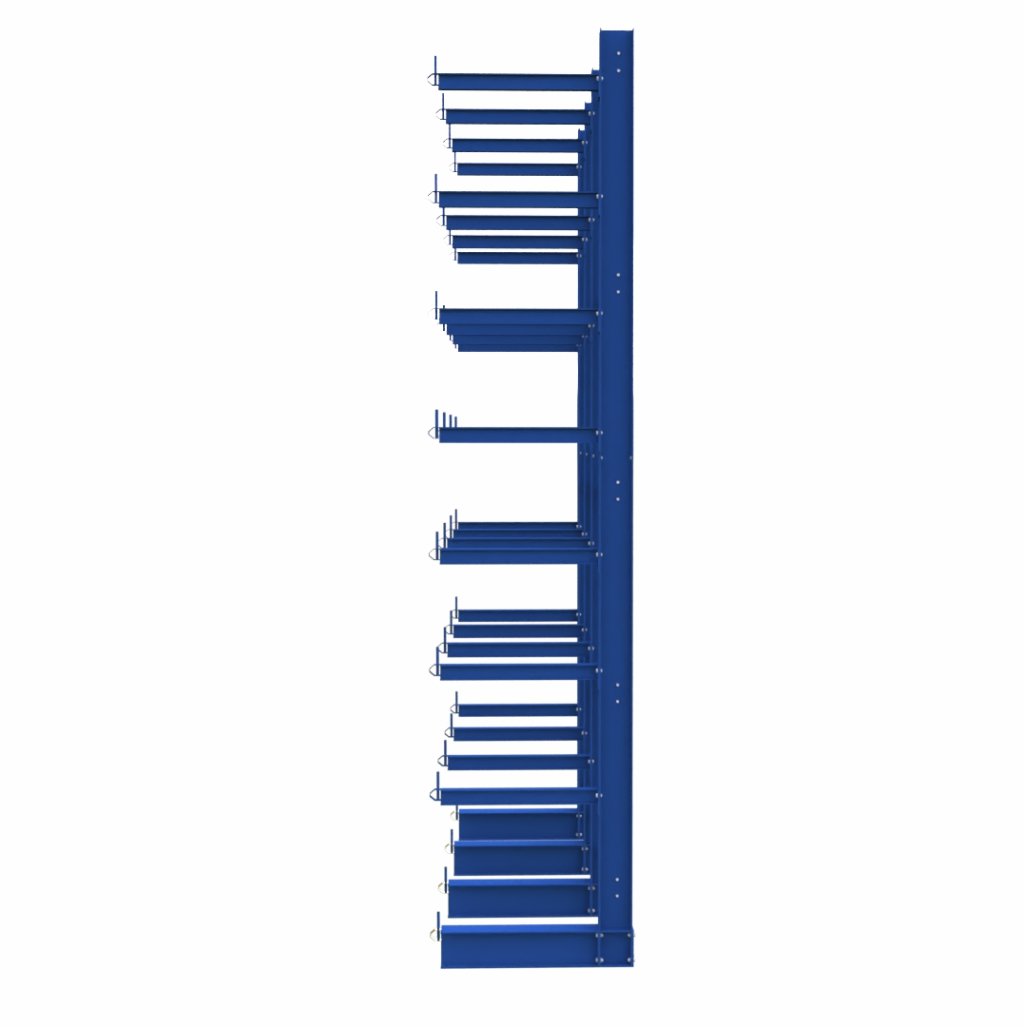 Stow scaffale cantilever monofronte H 750 cm 4 campate