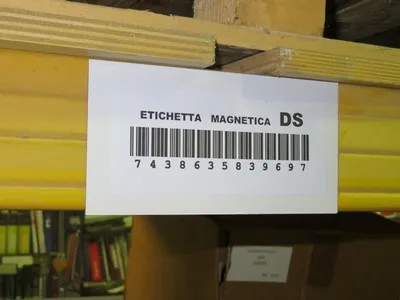 DR Scaffalature DS etichette magnetiche doppia saldatura