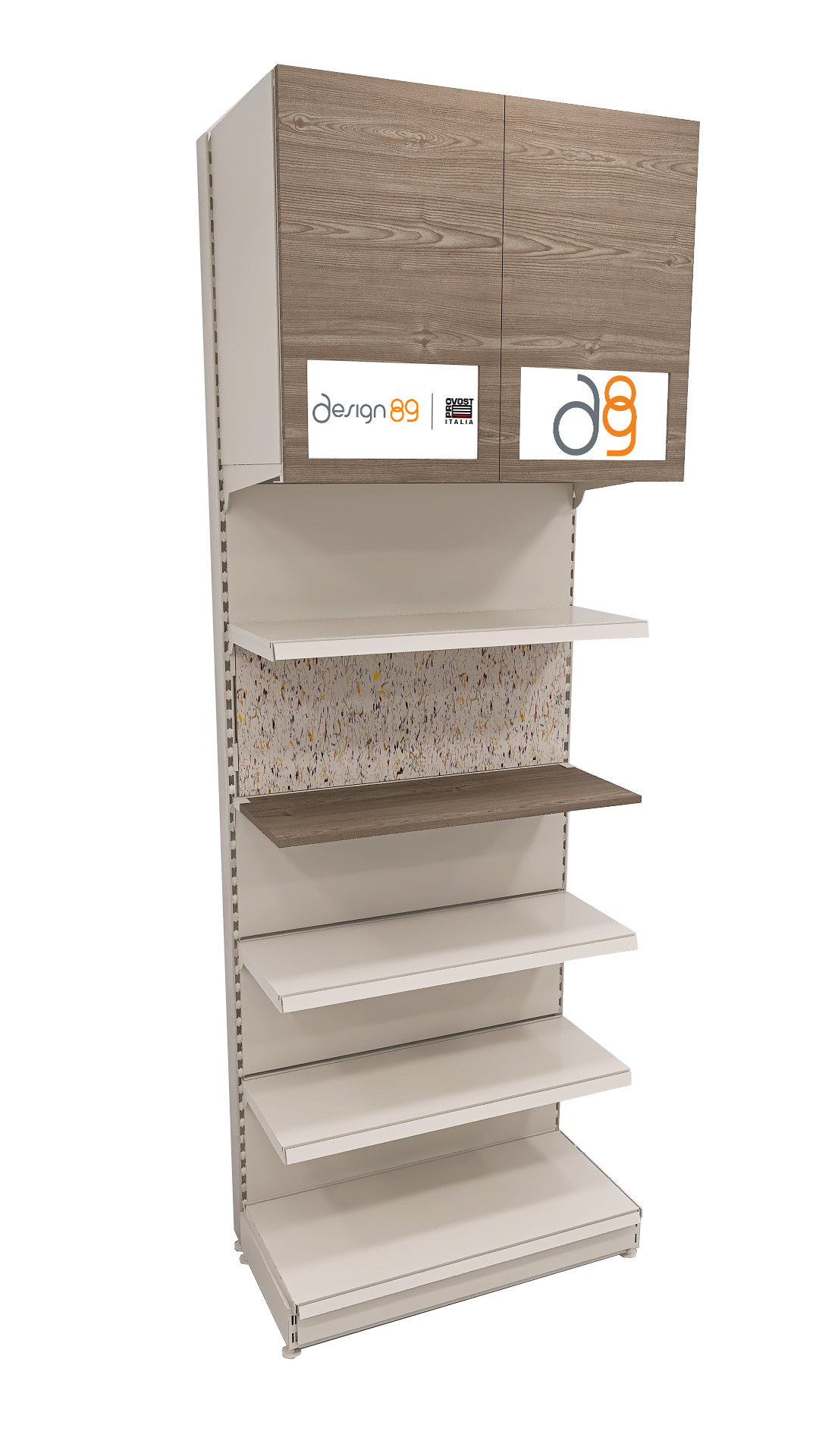 Design89 Ante e Vetrine accessorio per scaffalature metalliche