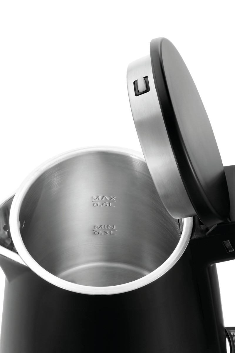 Bartscher 200111 bollitore elettrico 0,6 L nero