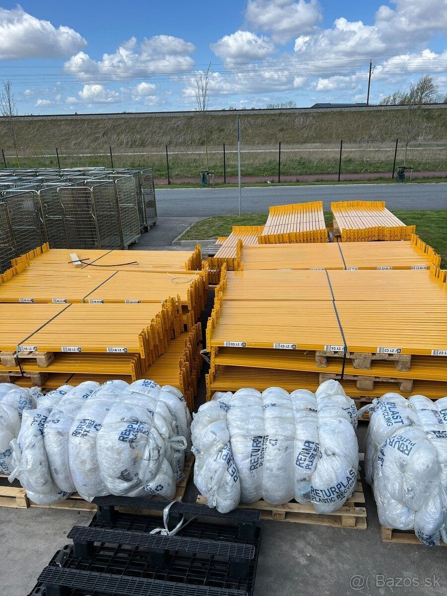 Jungheinrich MPB Traversa Scaffale Portapallet 270 cm Gialla 2000 kg