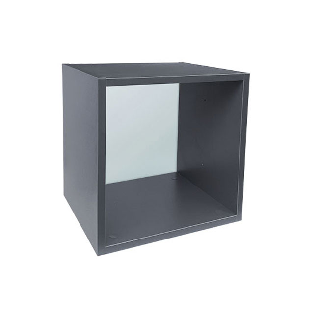 Agosistem C+ cubotto espositore vetro satinato 40x35x40 cm
