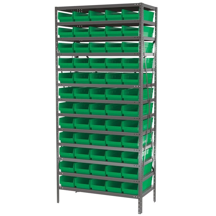 Akro-Mils AS1879138 scaffale metallo 13 ripiani 60 box