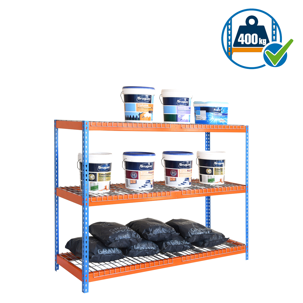 Simonrack EcoForte 3 Rex scaffalatura 3 ripiani rete