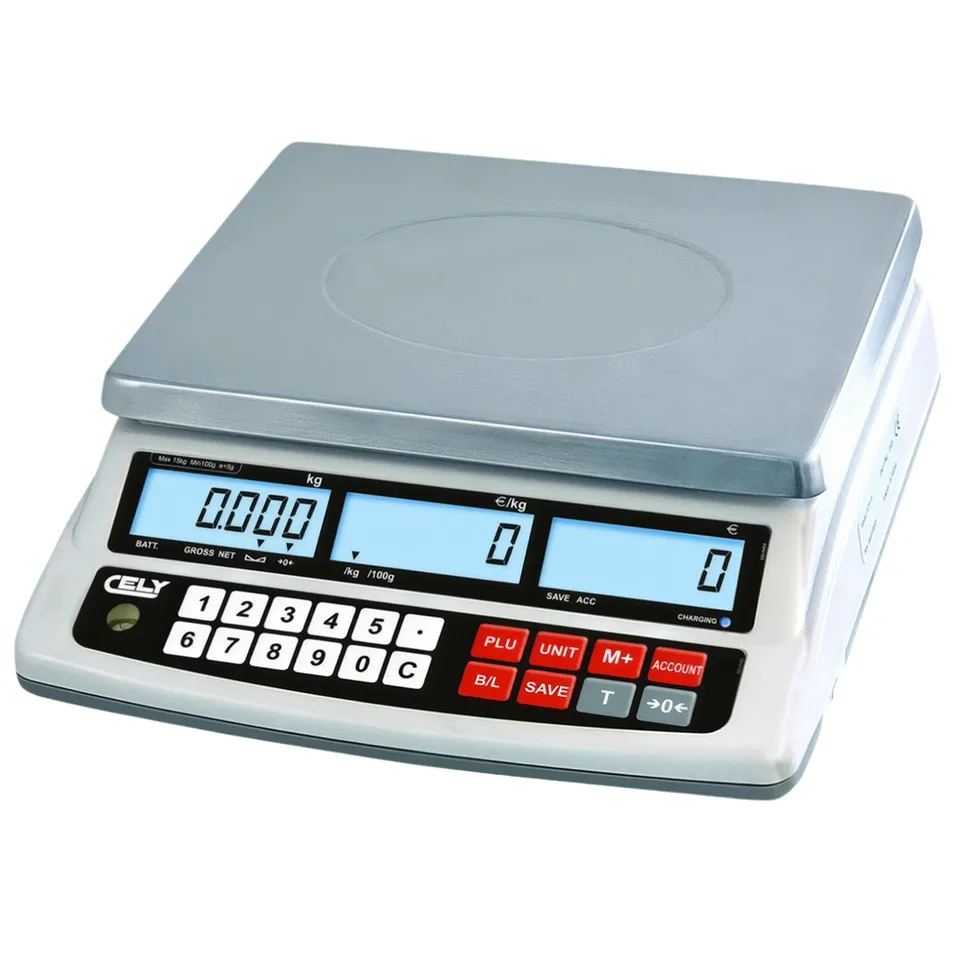 Dibal SPC-S 15 kg bilancia calcolatrice 6/15 kg con batteria