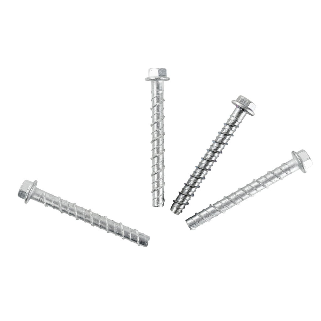 Ancorante a vite M10 12,4x100 mm flangia per scaffali portapallet