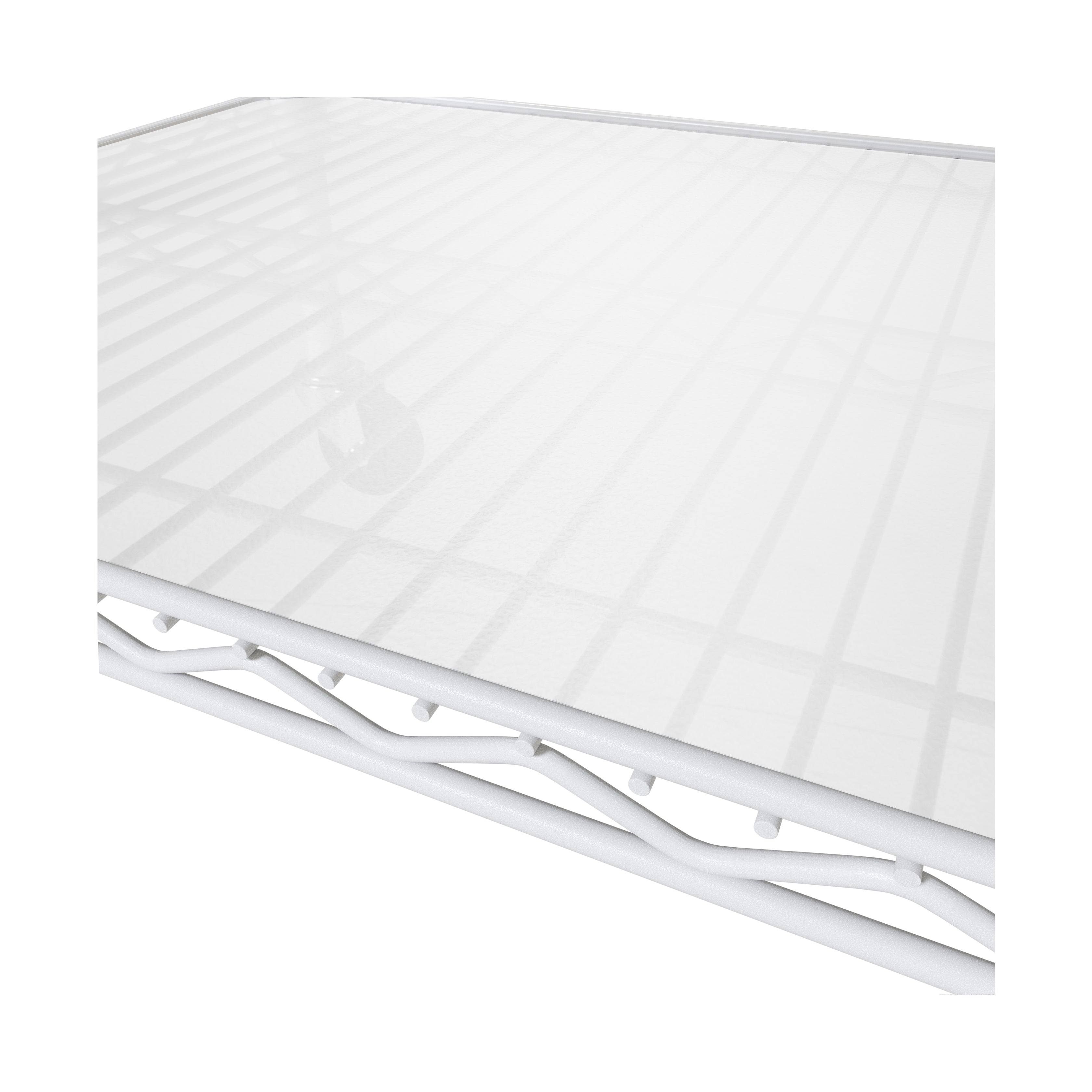 Seville Classics UltraDurable scaffale bianco 6 ripiani 122x46cm
