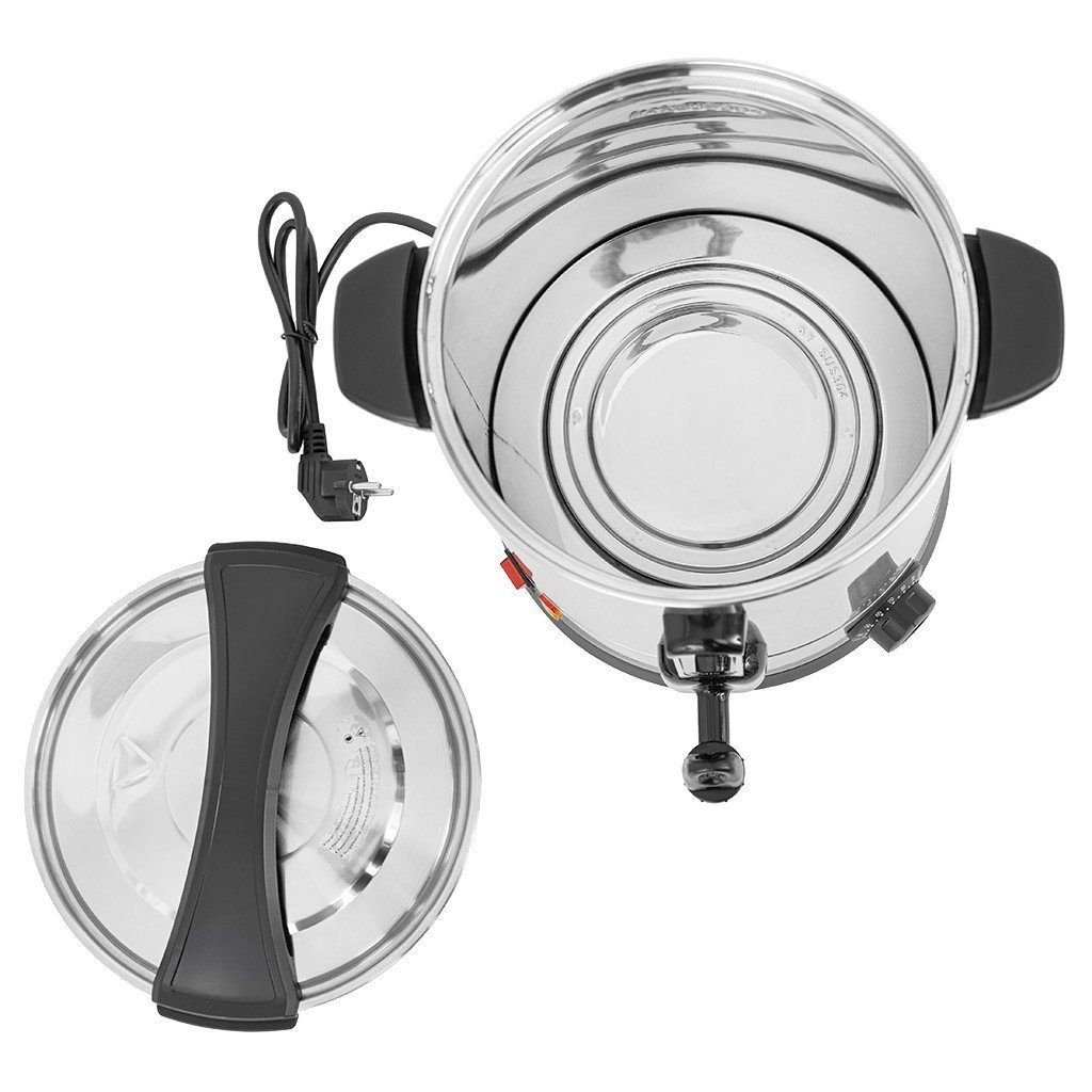 Mega-M 10L 1800W distributore acqua calda inox