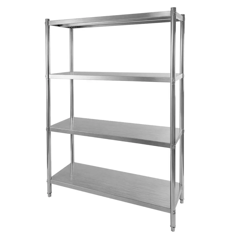 Mega-M X Standard scaffale inox 120x60x180 cm 4 ripiani