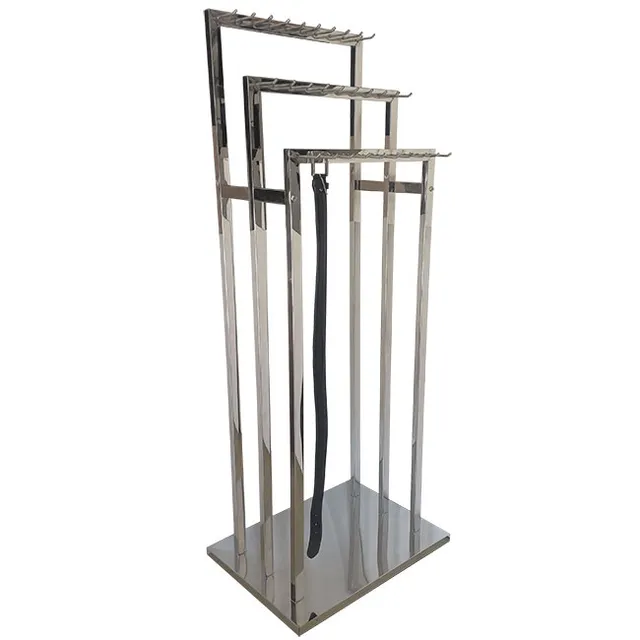Agosistem Stender Portacinture 3 Livelli 30 Ganci Cromato