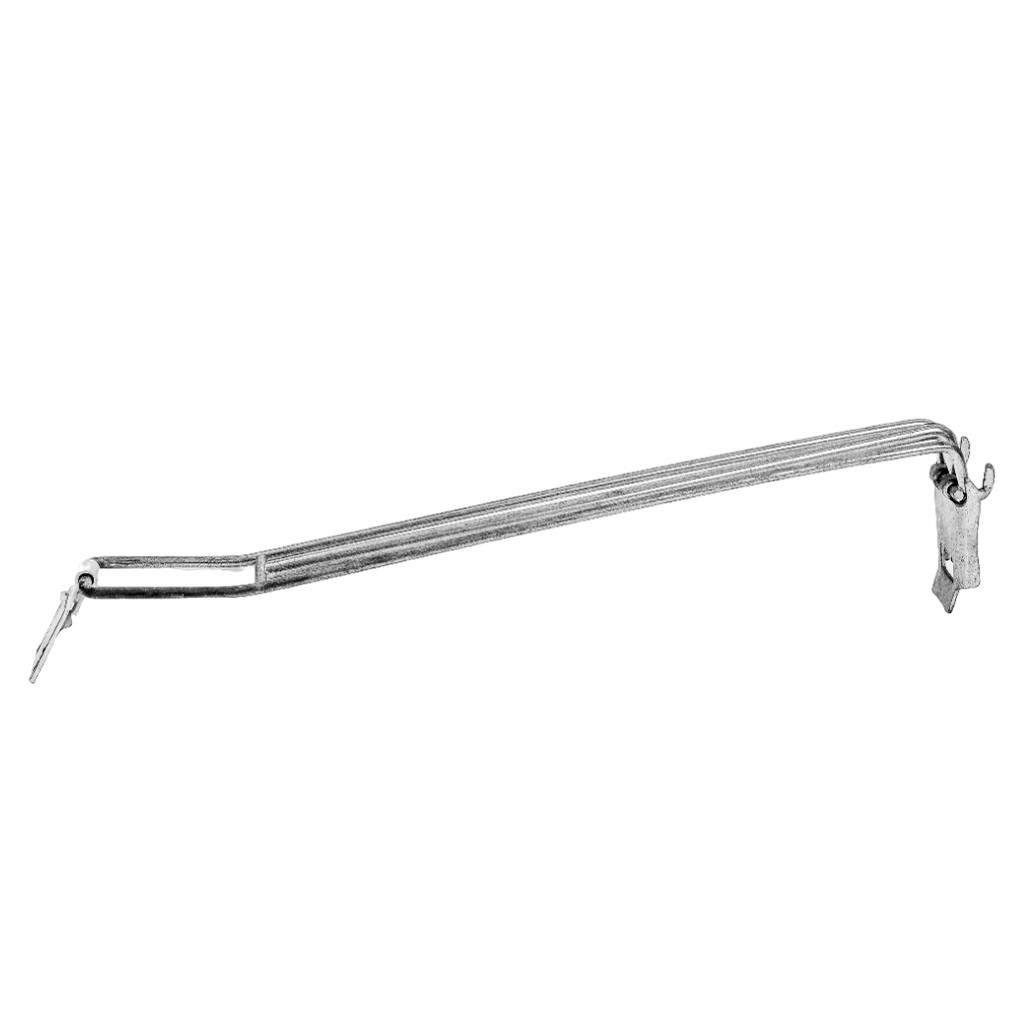 Mega-M Gancio Triplo Euro 30 cm con Portaprezzo clips