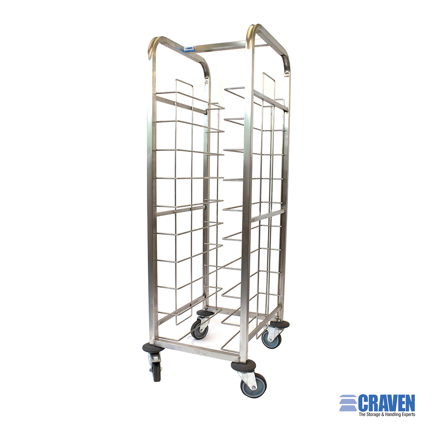 Craven TCT Carrello Sparecchiare Portavassoi Inox