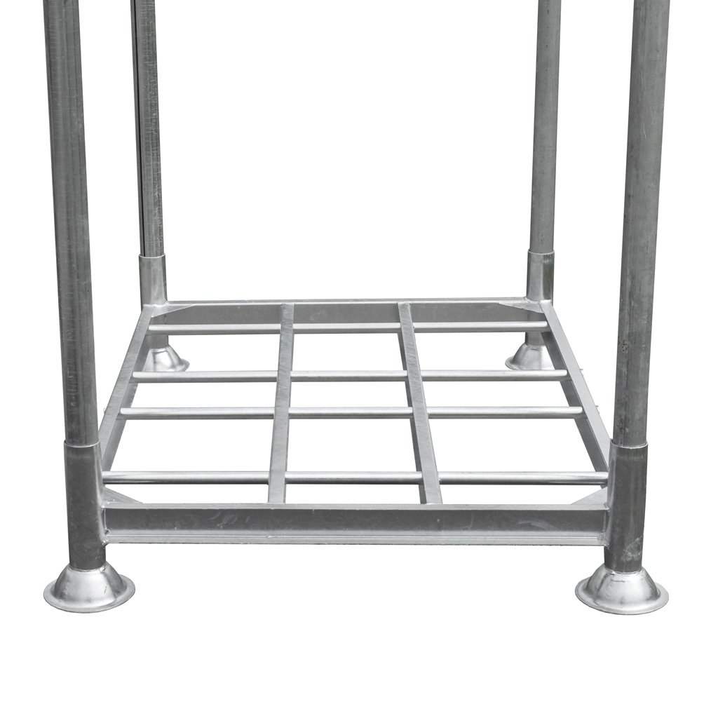 Mega-M Manurack Tubo Montante 150x6 cm Zincato