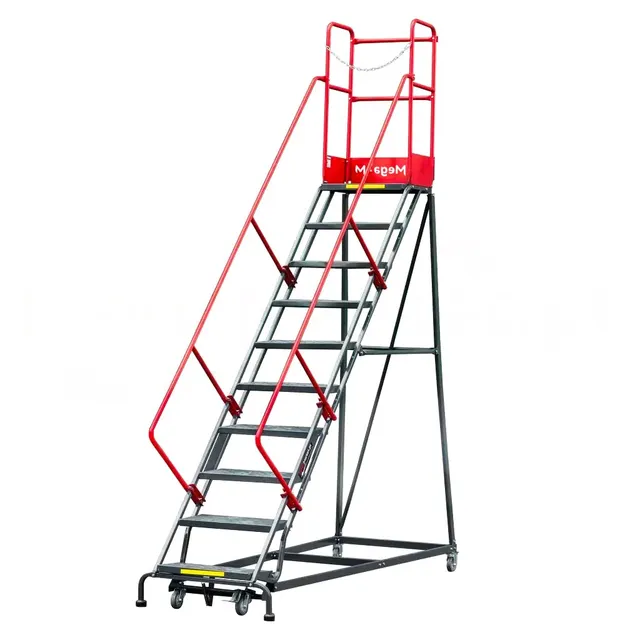 Mega-M Scala Magazzino Mobile 10 Gradini H 255 cm