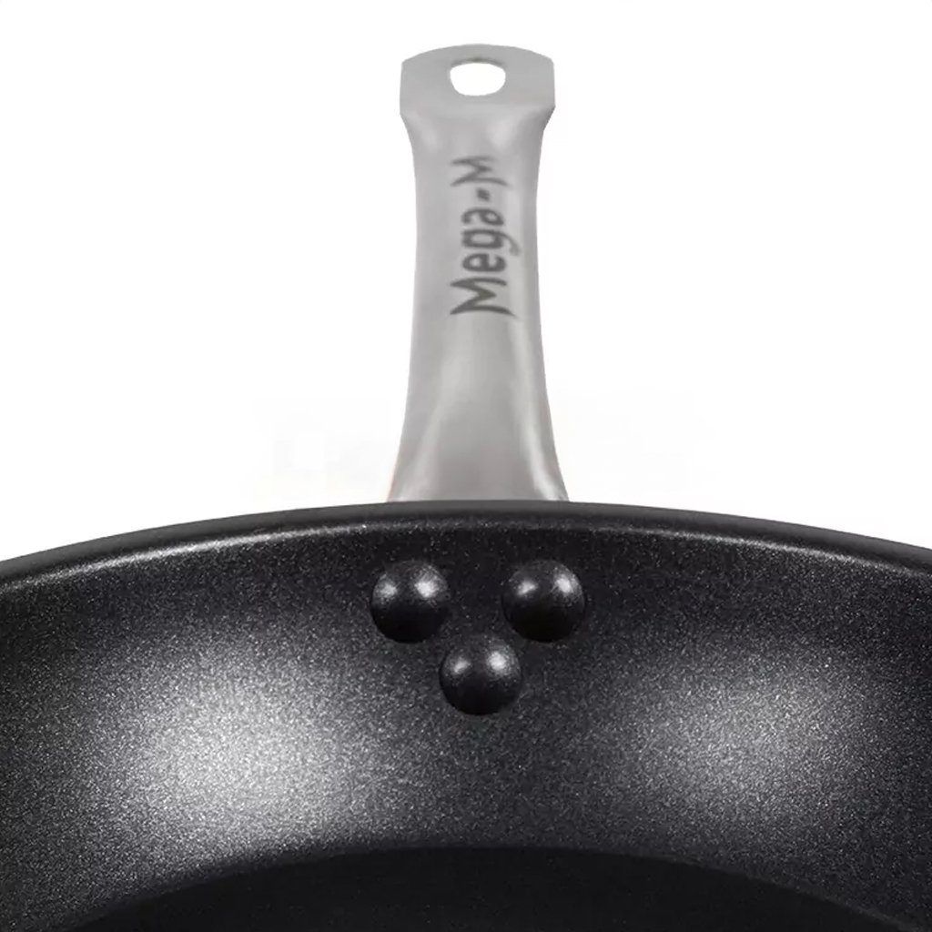 Mega-M padella inox antiaderente 28 cm per induzione