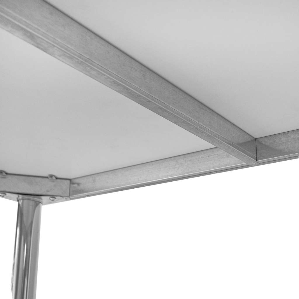 Mega-M X Standard 140x70 tavolo inox con ripiano