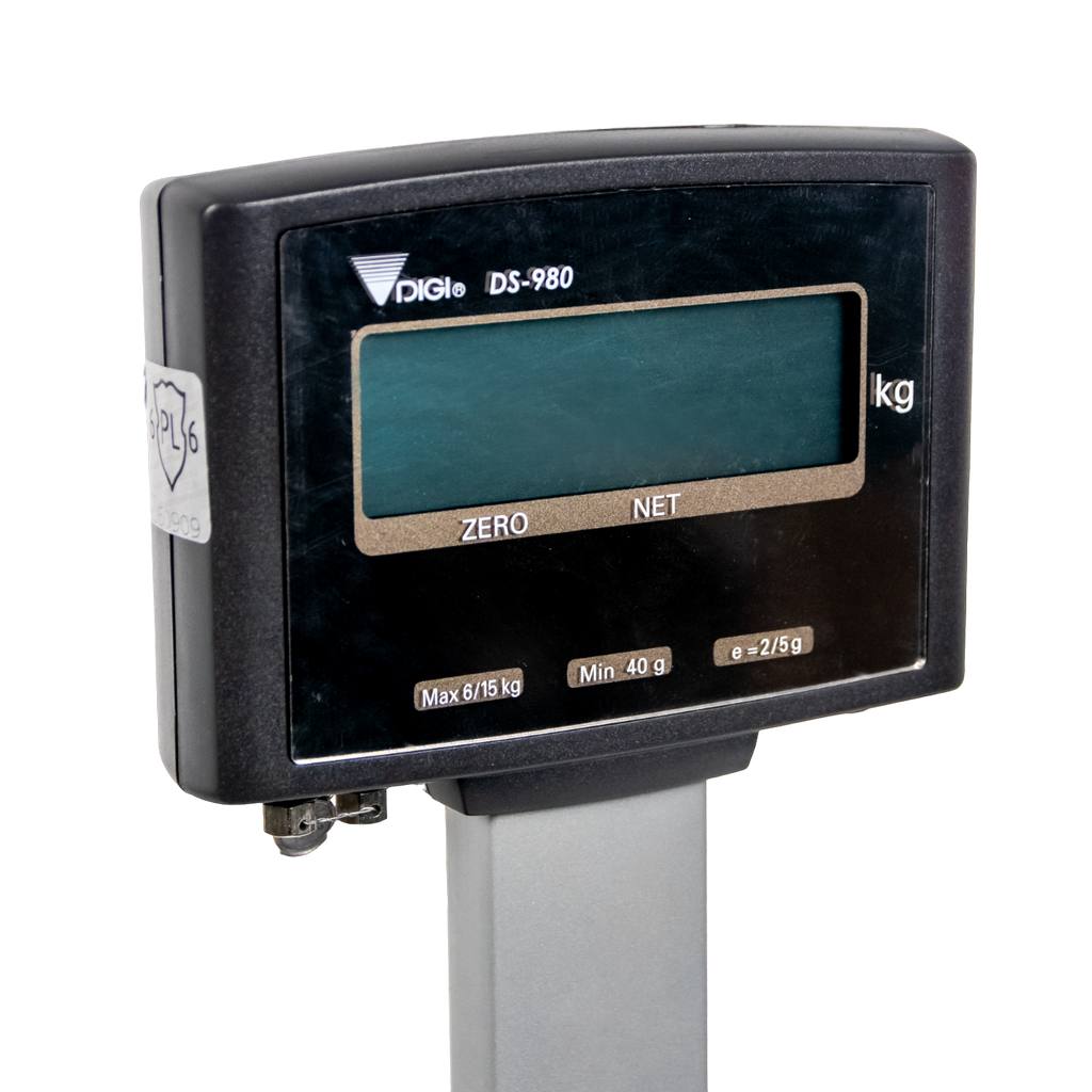 Digi DS-980FS Bilancia da Banco 6/15 kg