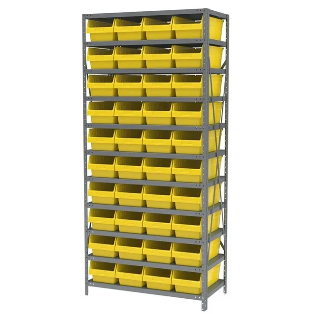 Akro-Mils AS1879088 Scaffalatura 11 Ripiani con 40 Box