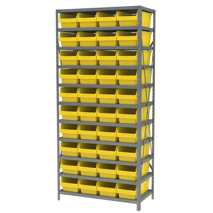 Akro-Mils AS1879088 Scaffalatura 11 Ripiani con 40 Box