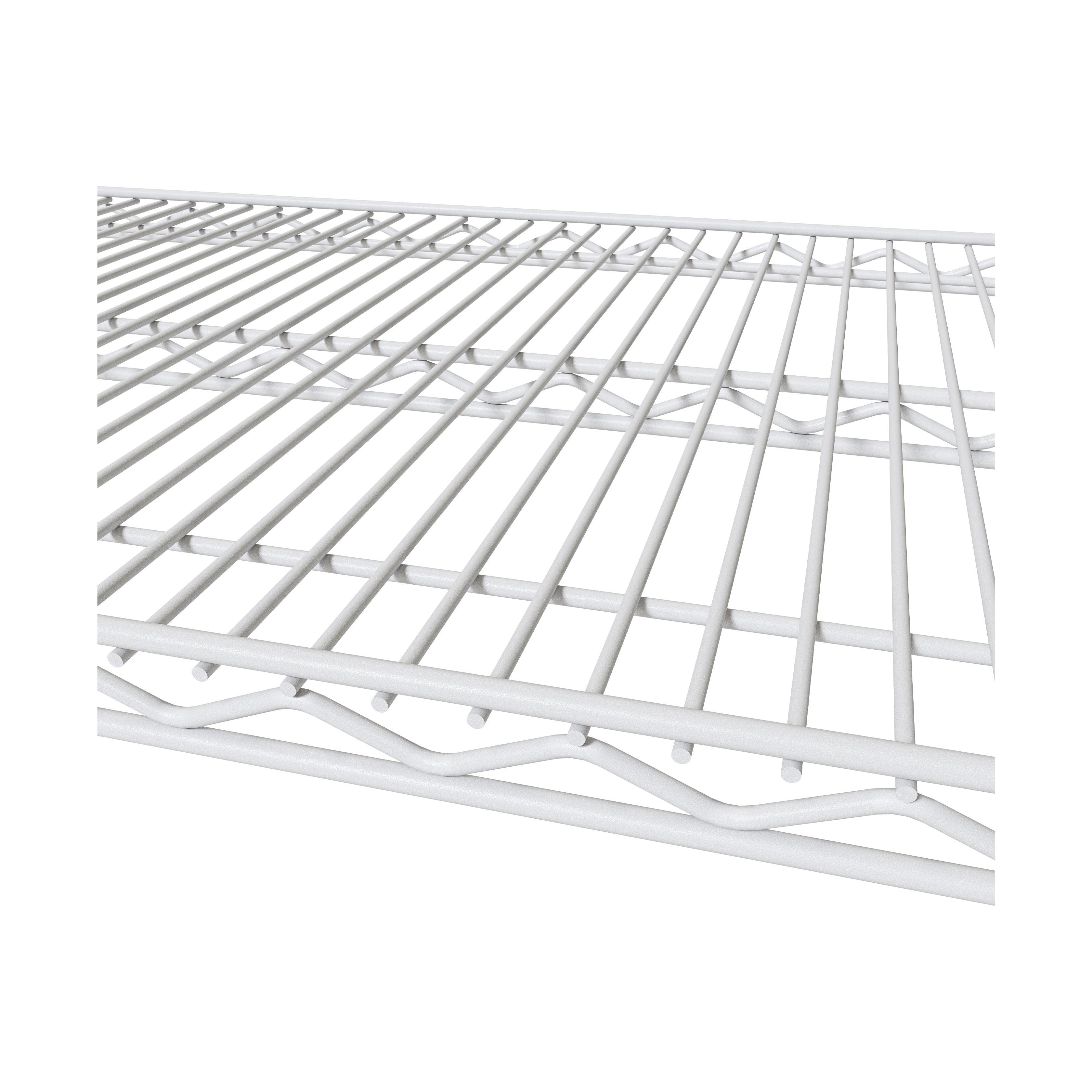Seville Classics UltraDurable scaffale bianco 6 ripiani 122x46cm