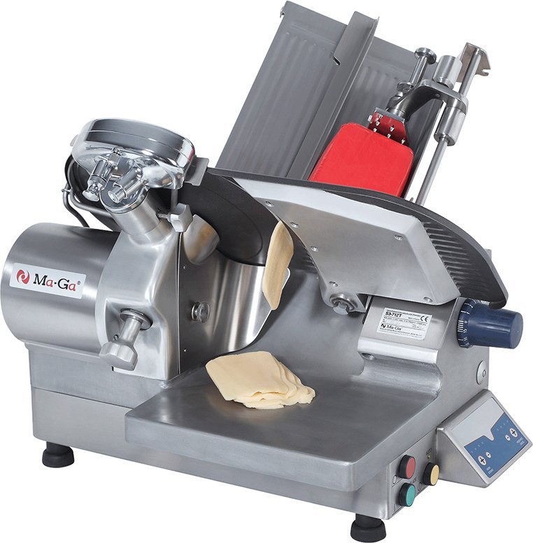 Ma-Ga S3-712T affettatrice lama 30 cm teflon
