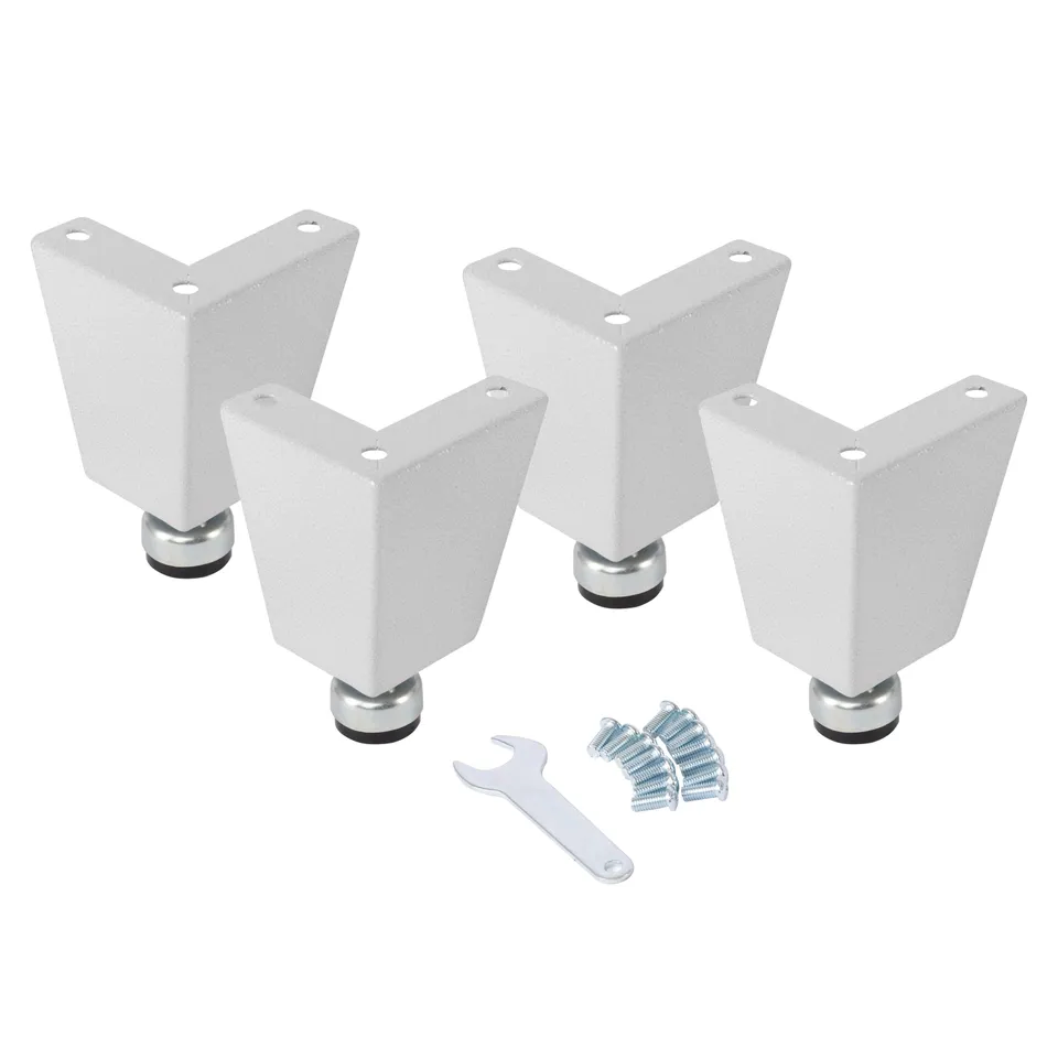 Seville Classics UltraHD piedini livellamento acciaio set 4 pz