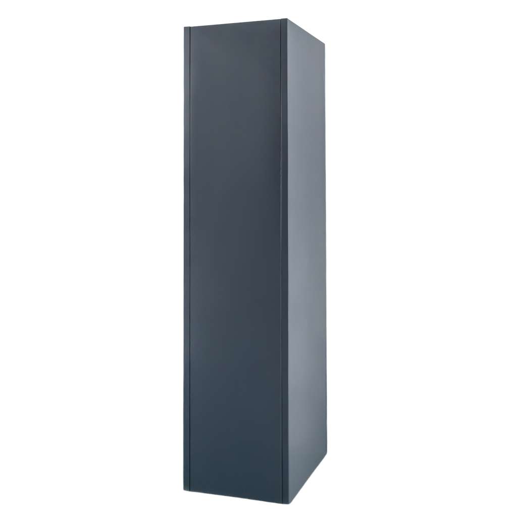 Mega-M armadio spogliatoio 4 scomparti 80x50x180 cm grigio