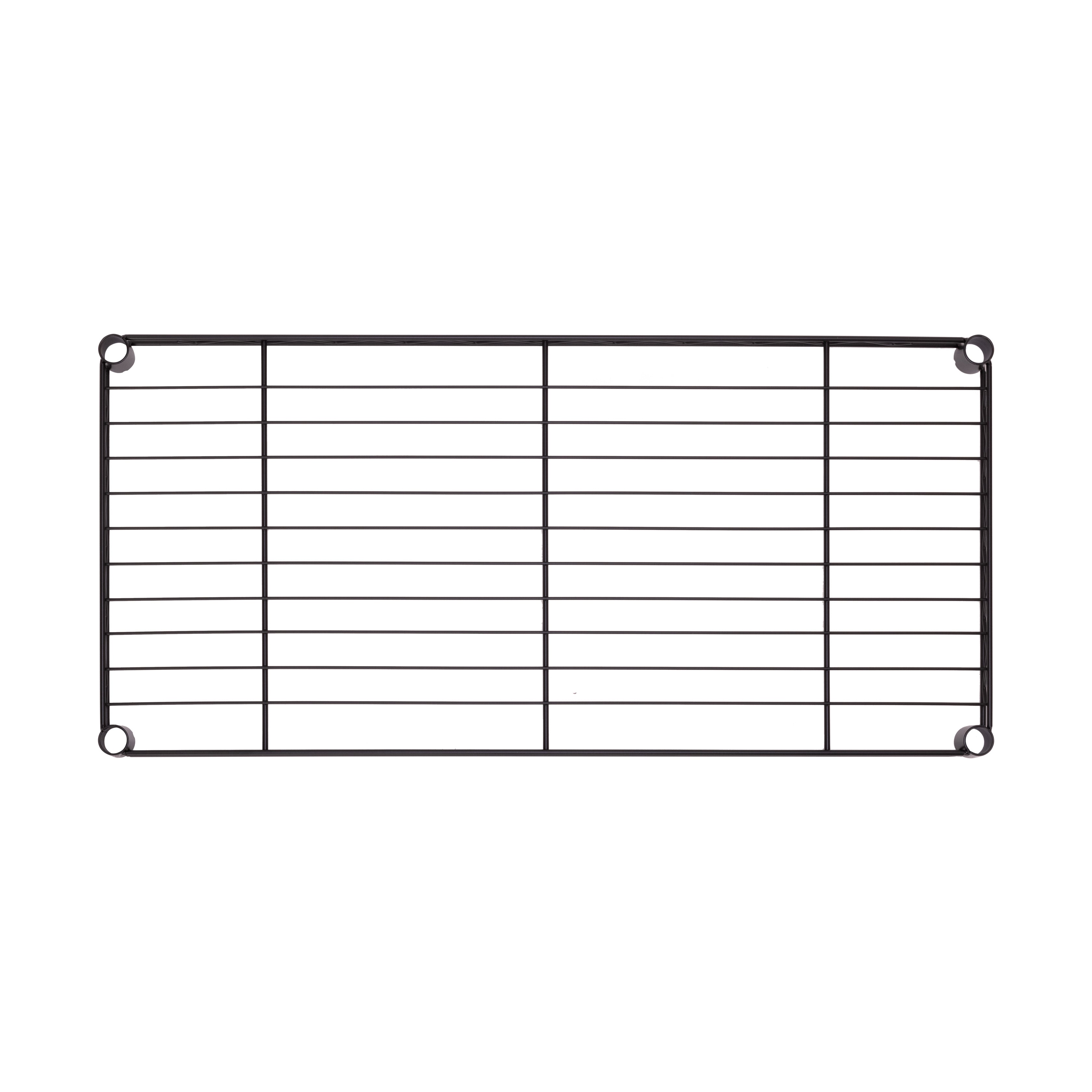 Seville Classics WEB370 ripiano rete acciaio 76x36 cm zincato
