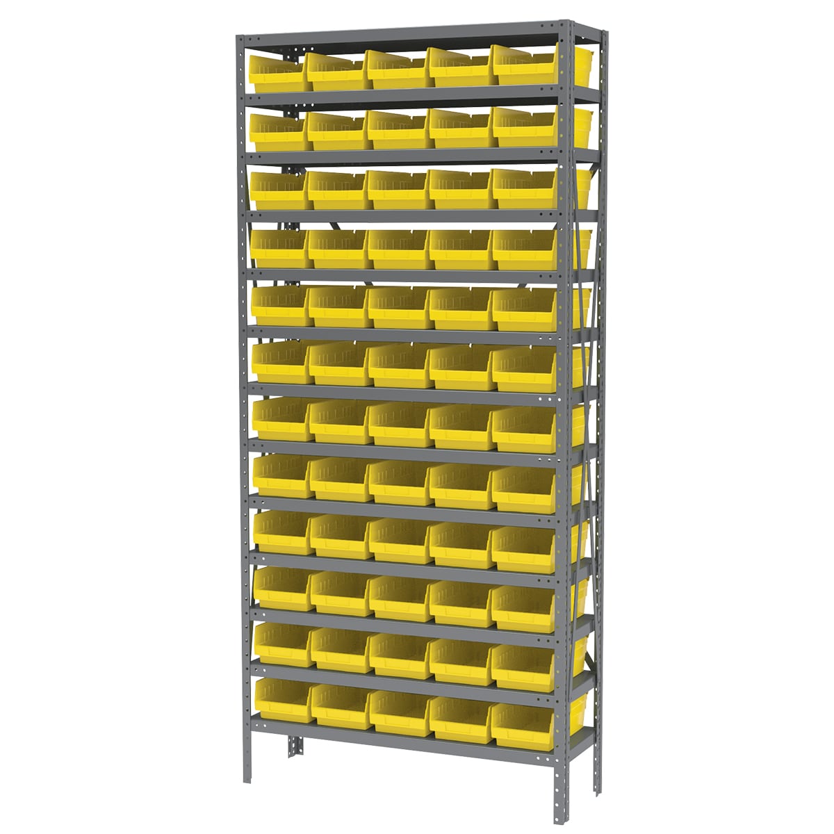 Akro-Mils AS1279130 scaffale metallo 13 ripiani 60 box