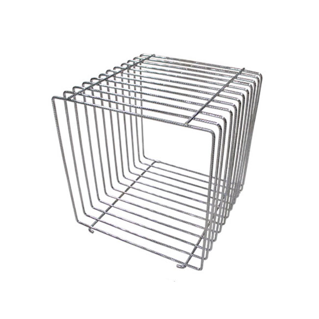 Agosistem Cubo Espositivo 40x40x40 cm in Tondino Cromato