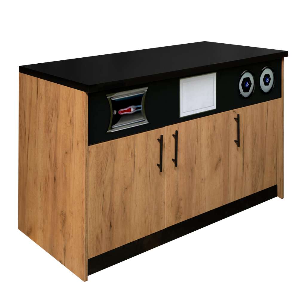 Mega-M mobile macchina caffè 154 cm rovere kraft