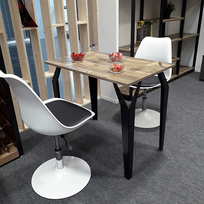 Agosistem Tavolo Industrial Big 140x65 Top Laminato 18 mm