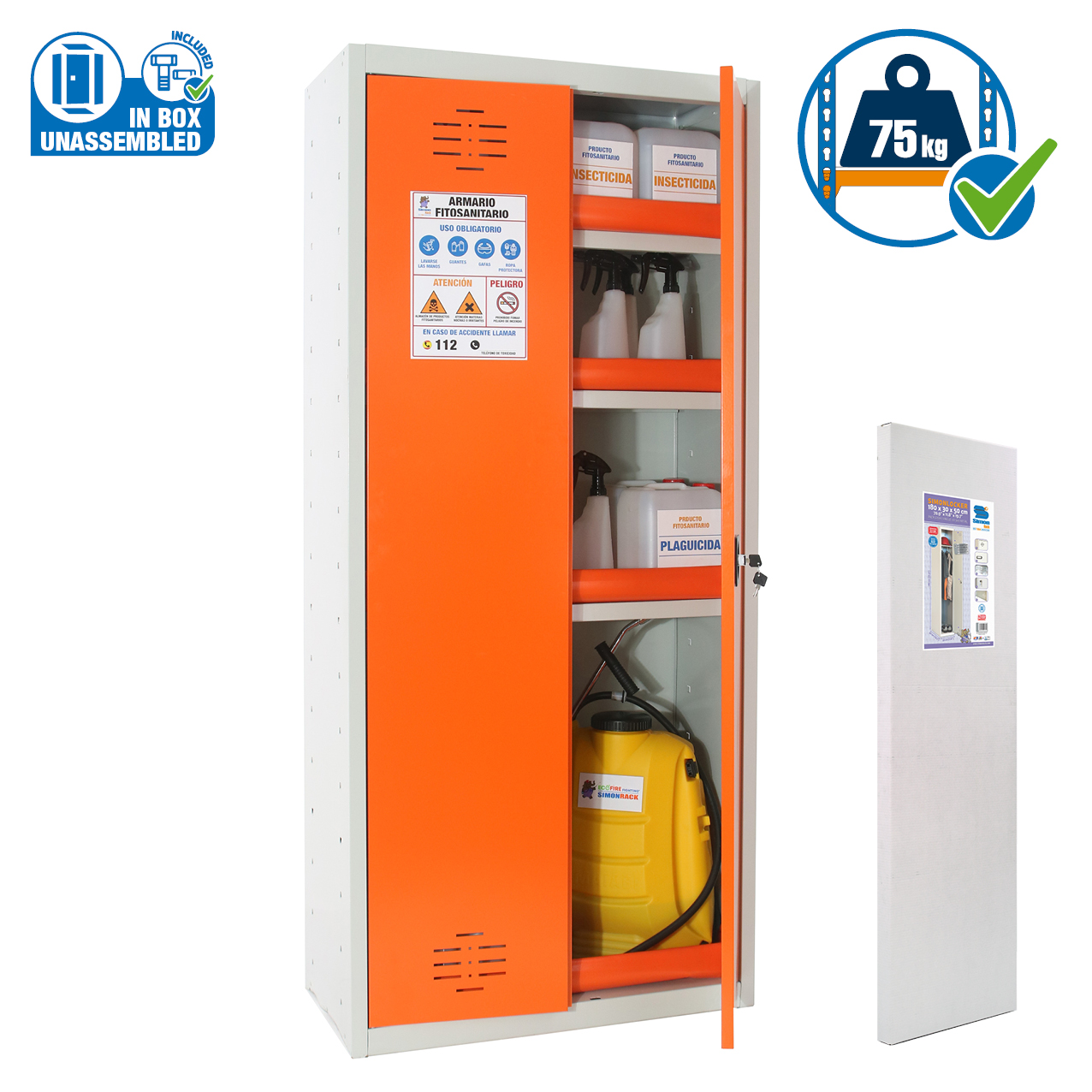 Simonrack SimonLocker armadio fitosanitario con serratura