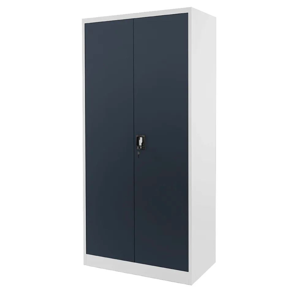 Werkberg W-101S S/G Armadio officina metallo 90x40x185 grigio