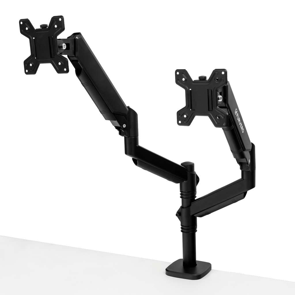 Furvero HK002 supporto monitor doppio 22-32 pollici nero