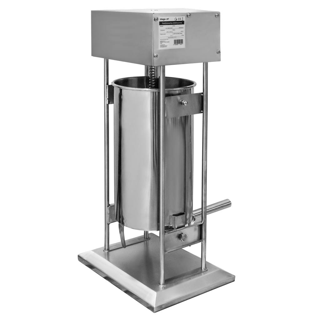 Mega-M insaccatrice elettrica 25L 350W inox 4 imbuti