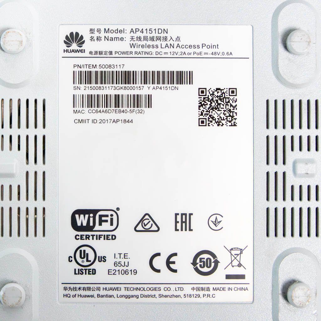 Huawei AP4151DN Access Point WiFi Dual Band Interno