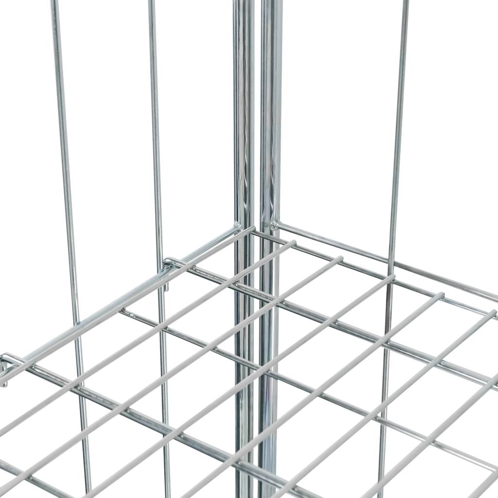 Mega-M Universal roll container 3 pareti zincato