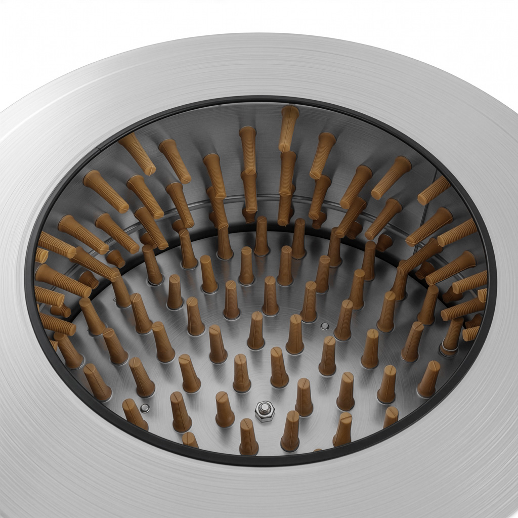 Mega-M CH10-11 K Spiumatrice Pollame 80 cm 2200W 11 polli