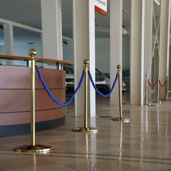 Agosistem cordone intrecciato per colonnina 200 cm diam 3 cm