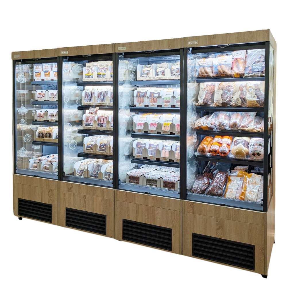 JBG2 Vetrina Pasticceria Aperta 66x76x200 cm Plug-In