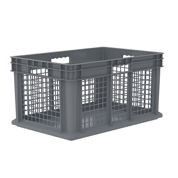 Akro-Mils 37672 contenitore grigio impilabile