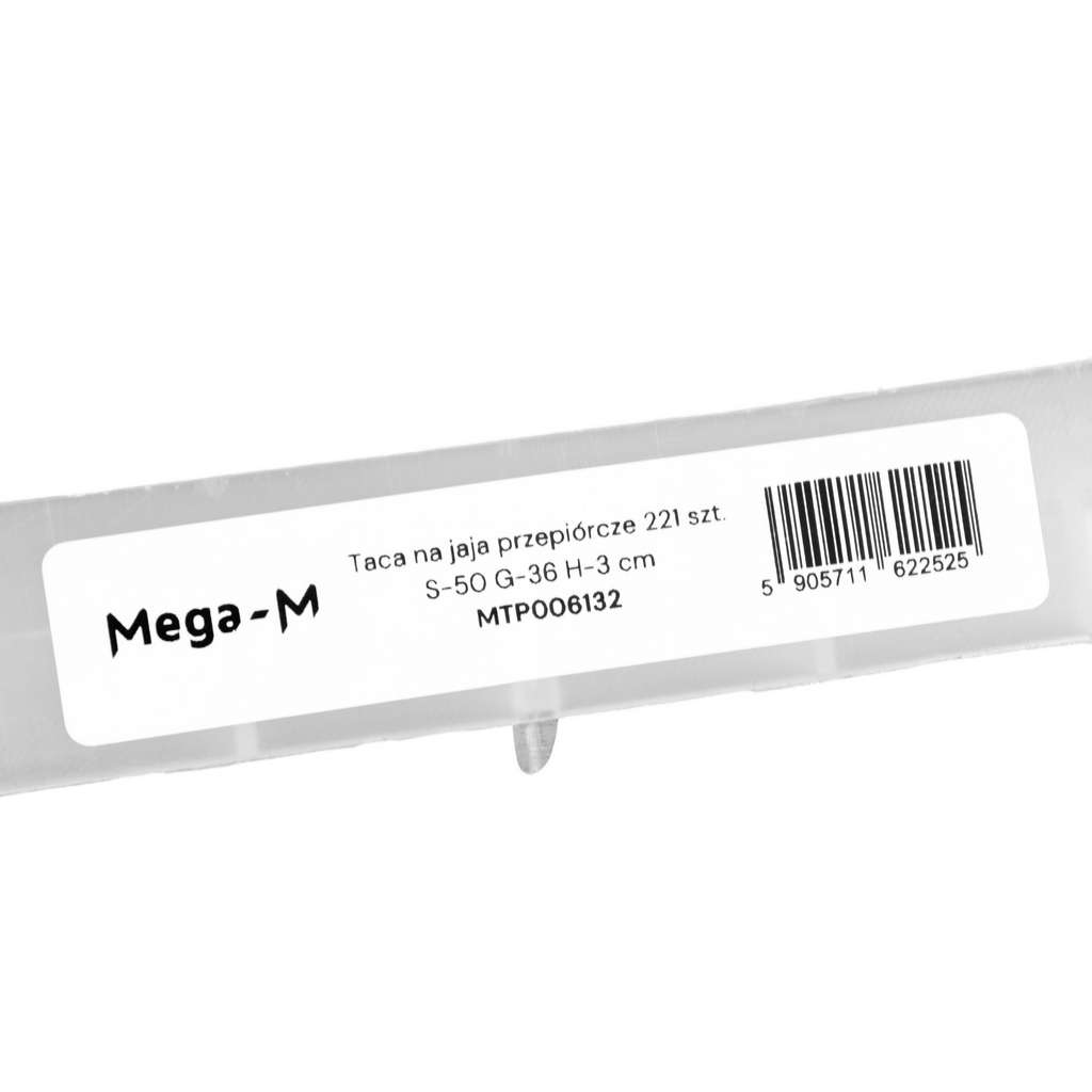 Mega-M Vassoio Incubatrice Uova Quaglia 221 Posti 50x36
