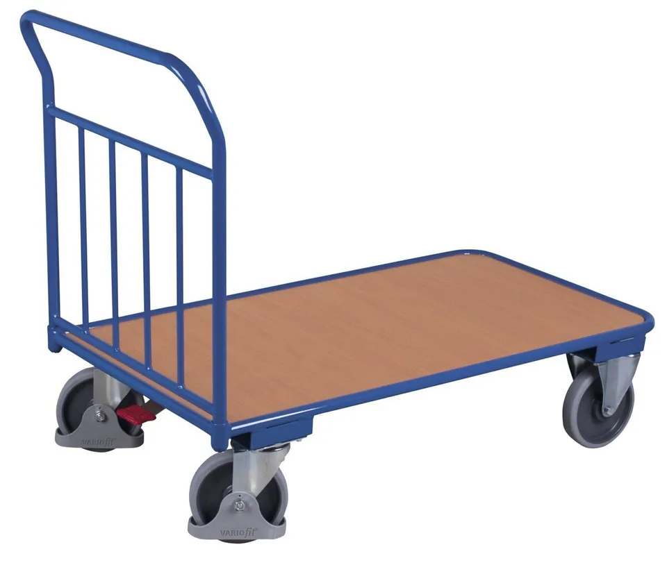 VARIOFIT VF 500105 carrello pianale 400 kg blu