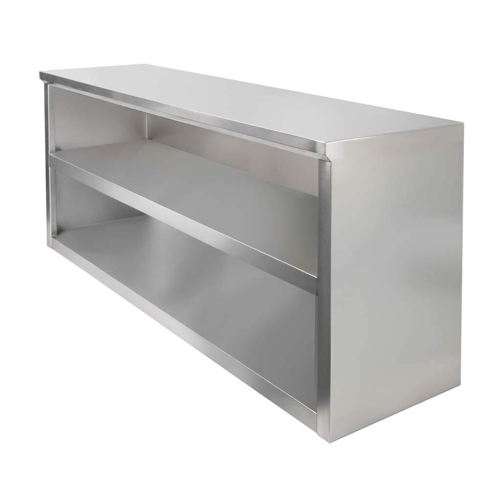 Mega-M Pensile Inox Aperto Saldato Cucina 150x40x60